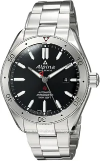 Alpina Alpiner AL-525BS5AQ6B Stainless steel Black