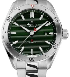 Alpina Alpiner AL-525GR5AQ6B 45mm Stainless steel Green