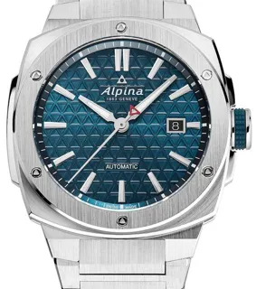 Alpina Alpiner AL-525TB4AE6B 41mm Stainless steel Blue