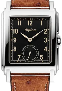 Alpina Heritage AL-530BA3C6 33mm Stainless steel Black