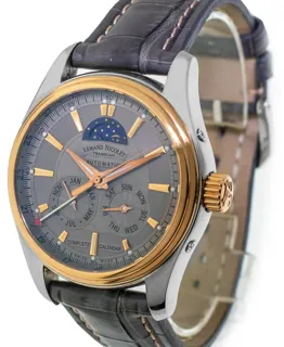 Armand Nicolet M02 8642B-GR 43mm Yellow gold and Stainless steel Gray