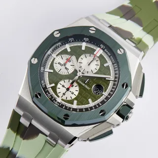 Audemars Piguet Royal Oak Offshore 26400SO.OO.A055CA.01 44mm Stainless steel Green