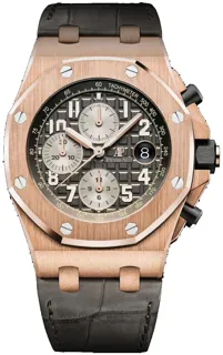 Audemars Piguet Royal Oak Offshore 26470OR.OO.A125CR.01 Rose gold Gray