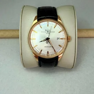 Ball Trainmaster NM2888D-PG-LJ-GYGO 39.5mm Rose gold White