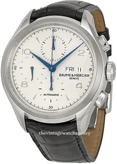 Baume & Mercier Clifton M0A10123 brushed/polished steel Silver