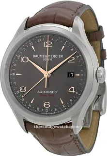 Baume & Mercier Clifton MOA10111 brushed/polished steel Gray