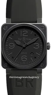 Bell & Ross Instruments BR0392-PHANTOM-CE Ceramic Black