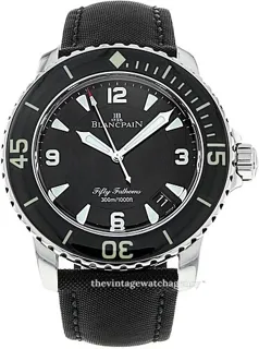 Blancpain Fifty Fathoms 5015-1130-52A Stainless steel Black