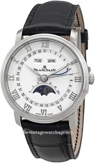 Blancpain Villeret 6654A-1127-55B Stainless steel White