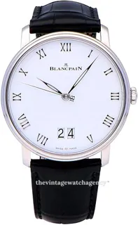 Blancpain Villeret 6669-1127-55B Stainless steel White