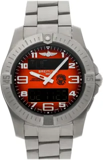 Breitling Aerospace EB70101A1O1E1 43mm Titanium Orange