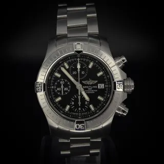 Breitling Avenger A13385 43mm Stainless steel Black