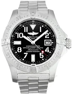 Breitling Avenger A1733010B906147A Stainless steel Black