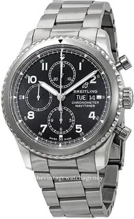 Breitling Aviator 8 A13314101B1A1 Stainless steel Black