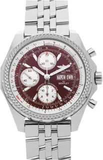 Breitling Bentley A1336212K506 44mm Stainless steel Red