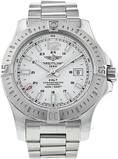 Breitling Colt A1738811.G791.173A 44mm Stainless steel Silver