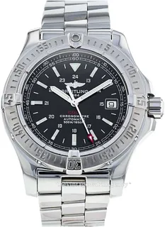 Breitling Colt Automatic A 17380-108 Stainless steel Black