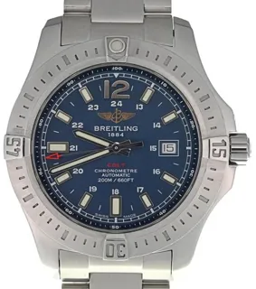 Breitling Colt Automatic a1738811/C906 44mm Stainless steel Blue