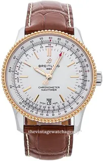 Breitling Navitimer U17325211G1P2 Stainless steel and Red gold Silver