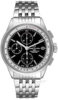 Breitling Premier A13315351B1A1 Stainless steel Black