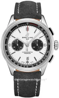 Breitling Premier AB0118221G1X2 Stainless steel Silver