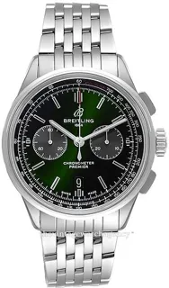 Breitling Premier AB0118221L1A1 Stainless steel Green