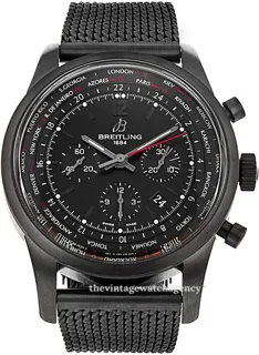 Breitling Transocean Chronograph MB0510-BLACK PVD Black