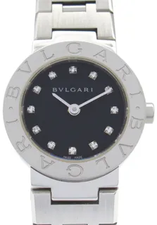 Bulgari Bvlgari Bvlgari BB23SS 23mm Stainless steel Black