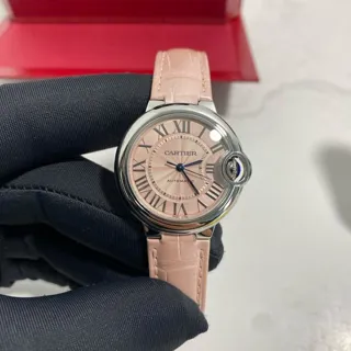 Cartier Ballon Bleu 33mm WSBB0002 33mm Stainless steel Pink