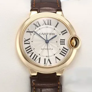 Cartier Ballon Bleu 36mm W6900356 36mm Yellow gold Silver