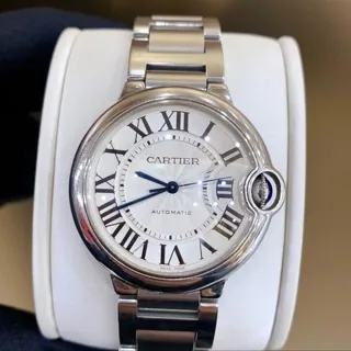 Cartier Ballon Bleu 36mm W6920046 36mm Stainless steel White