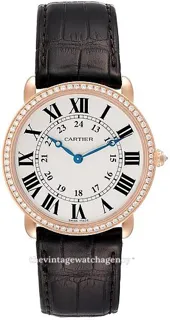 Cartier Ronde WR000651 18k rose gold Silver