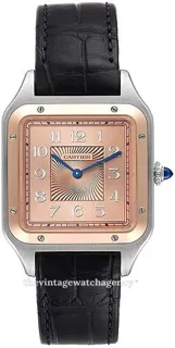 Cartier Santos de Cartier W2SA0025 Stainless steel Pink