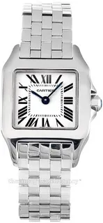 Cartier Santos Demoiselle W25065Z5 Stainless steel Silver