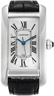 Cartier Tank Américaine W2603656 18k white gold Silver