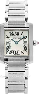 Cartier Tank Française W51028Q3 Stainless steel Pink