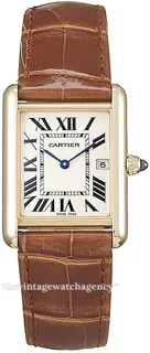 Cartier Tank Louis W1529756 18k yellow gold Silver