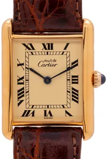 Cartier Tank Louis Vermeil Cream