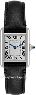 Cartier Tank Must WSTA0060 Stainless steel Silver