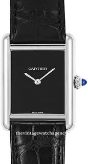 Cartier Tank Must WSTA0072 Stainless steel Black