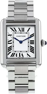 Cartier Tank Solo W5200013 Stainless steel Silver