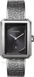 Chanel Boy-Friend H4878 Stainless steel Black