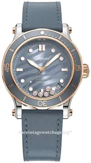 Chopard Happy Sport 278587-6001 brushed/polished steel Blue