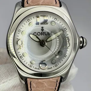 Corum Bubble 39.150.20 36mm Stainless steel White