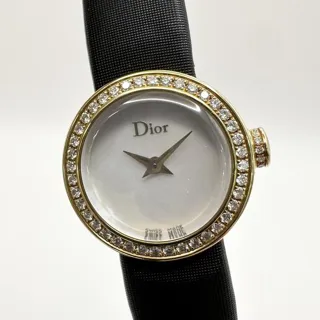 Dior La D De Dior CD040150A001 19mm Yellow gold White