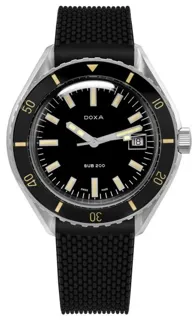 Doxa Sub 799.10.101.20 42mm Stainless steel Black