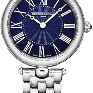 Frédérique Constant Classics Art Deco FC-200MPN2AR6B 30mm Stainless steel Blue