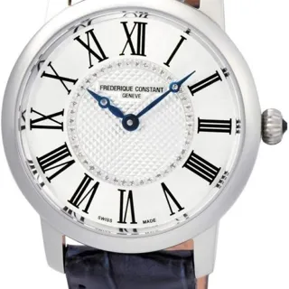 Frédérique Constant Classics FC-200MCD1S6 30mm Stainless steel White