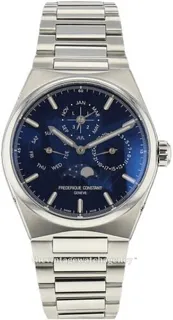 Frédérique Constant Highlife FC-775N4NH6B Brushed/polished steel Blue