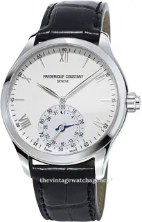 Frédérique Constant Horological Smartwatch FC-285S5B6 brushed/polished steel White